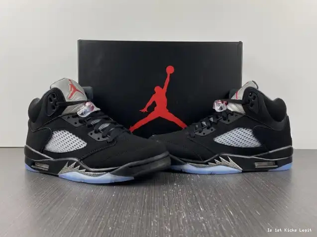 Metallic 845035-003 5 (2016) Retro Jordan Black 0611